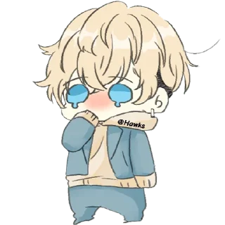 😭 emoji Tokyo Revengers [@TodorokiShouto] Telegram sticker 9 of 120
