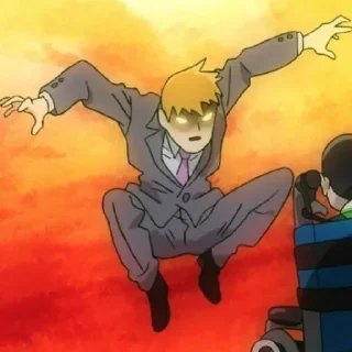 🧯 emoji Mob psycho100 meme | @longroadtohell Telegram sticker 17 of 100