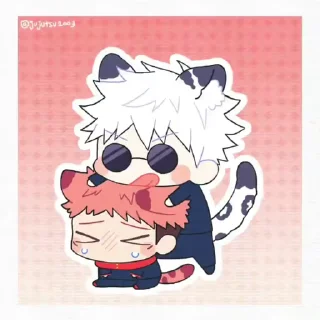 ❤️ emoji ☠️ Jujutsu Kaisen 4 (@TodorokiShouto) Telegram sticker 9 of 50