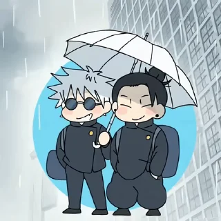 ☔️ emoji ☠️ Jujutsu Kaisen 5 (@TodorokiShouto) Telegram sticker 17 of 23