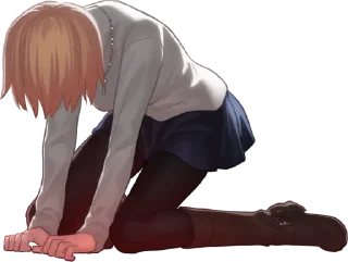 😔 emoji Tsukihime Remake @KaikiDeishu Telegram sticker 13 of 26