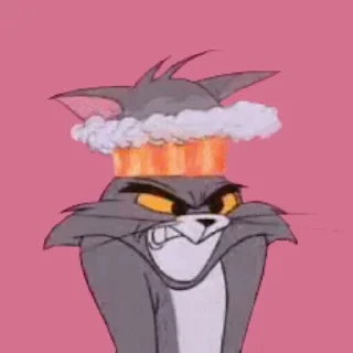 😤 emoji Tom&Jerry Telegram sticker 9 of 120