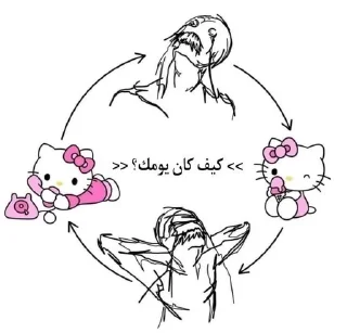 🌟 emoji صيح وأنت ساكت 🙂‍↔️ Telegram sticker 13 of 120