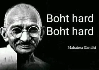 😂 emoji Once upon a time Gandhi said Telegram sticker 17 of 39
