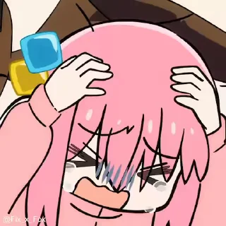 😭 emoji ساتورو | 颯太 | @TAXwU668 Telegram sticker 23 of 49
