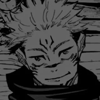 🖤 emoji Ryomen Sukuna Manga @OX_SUKUNA_XO Telegram sticker 20 of 95
