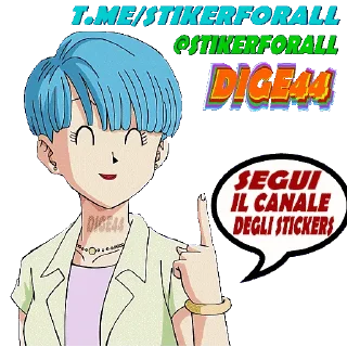 🗣 emoji @STIKERFORALL 🇮🇹BULMA Telegram sticker 11 of 35