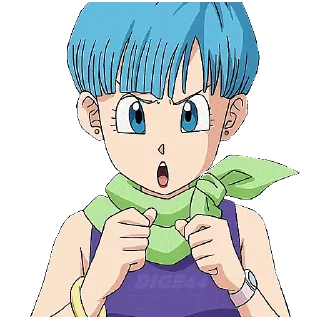 😮 emoji @STIKERFORALL 🇮🇹BULMA Telegram sticker 8 of 35