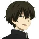 😏 emoji houtarou oreki Telegram sticker 21 of 39