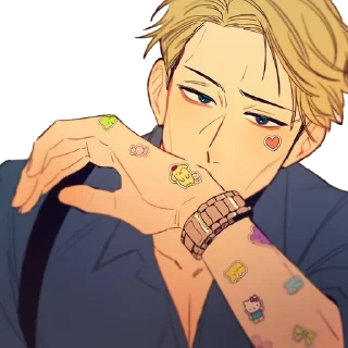 🤭 emoji Nanami - @Sharesdrift Telegram sticker 20 of 33