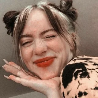 😉 emoji Billie Telegram sticker 21 of 47