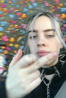 🥵 emoji Billie Telegram sticker 7 of 47