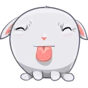 😝 emoji Bun Telegram sticker 5 of 38