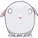 😐 emoji Bun Telegram sticker 14 of 38