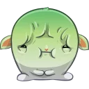 😓 emoji Bun Telegram sticker 12 of 38