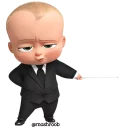 😎 emoji Boss baby @mashroob Telegram sticker 11 of 115