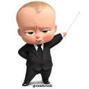 😎 emoji Boss baby @mashroob Telegram sticker 18 of 115