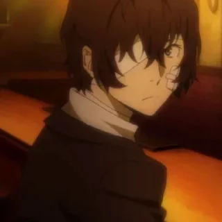 🙂 emoji ⛓ Dazai - @iRammy ⛓ Telegram sticker 14 of 78