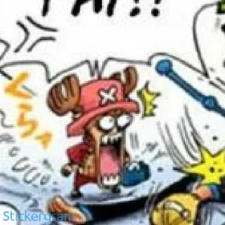 🤬 emoji One Piece Telegram sticker 9 of 117
