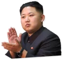👏 emoji Kim Jong-un Telegram sticker 6 of 30