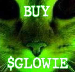 😼 emoji CIA $GLOWIE Telegram sticker 6 of 21