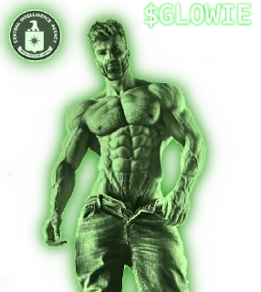 👨‍🦱 emoji CIA $GLOWIE Telegram sticker 8 of 21