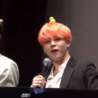 🩰 emoji pinky jimin   ˑ ♡ ֗   @tyrns . Telegram sticker 4 of 30