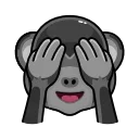 🙈 emoji <🥀@six9inee⌫🥀> Telegram sticker 23 of 45