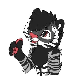 👍 emoji Furritos (by:@DubwolfCreationsOfficial) Telegram sticker 24 of 63