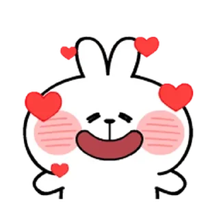 🥰 emoji @spoiledrabbits Telegram sticker 9 of 40
