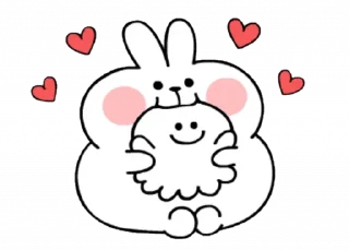 😋 emoji @spoiledrabbits Telegram sticker 7 of 25