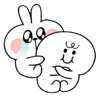😭 emoji @spoiledrabbits Telegram sticker 13 of 25