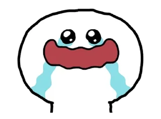 😭 emoji @spoiledrabbits Telegram sticker 7 of 24