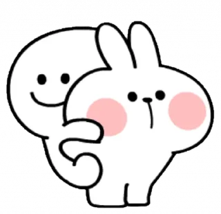🤗 emoji @spoiledrabbits Telegram sticker 20 of 25