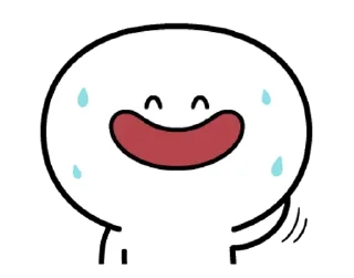 😓 emoji @spoiledrabbits Telegram sticker 17 of 24