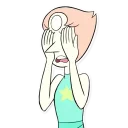 😨 emoji Pearl -SU Telegram sticker 15 of 40