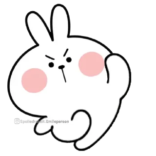 😠 emoji M&S pack_2@SpoiledrabbitSmileperson Telegram sticker 5 of 61