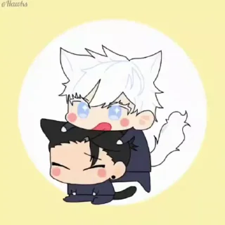 ❤️ emoji ☠️ Jujutsu Kaisen 2 (@TodorokiShouto) Telegram sticker 7 of 50