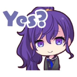 🙂 emoji Project Sekai Mafuyu Telegram sticker 22 of 23