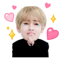 🙏 emoji BTS "LOVE MYSELF" by @WithBTS Telegram sticker 19 of 42