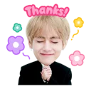🙏 emoji BTS "LOVE MYSELF" by @WithBTS Telegram sticker 12 of 42