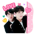 💖 emoji BTS "LOVE MYSELF" by @WithBTS Telegram sticker 5 of 42