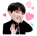 🖐 emoji BTS "LOVE MYSELF" by @WithBTS Telegram sticker 15 of 42