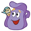 🎒 emoji Dora Telegram sticker 15 of 30