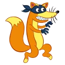 🐺 emoji Dora Telegram sticker 17 of 30