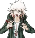 👐 emoji Nagito Komaeda Telegram sticker 11 of 34