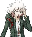 😒 emoji Nagito Komaeda Telegram sticker 23 of 34