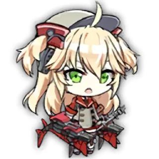 🙂 emoji Azur Lane Chibi Telegram sticker 13 of 120