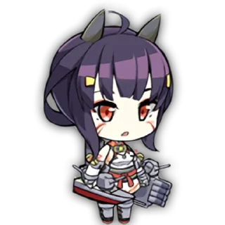 😚 emoji Azur Lane Chibi Telegram sticker 5 of 120