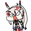 😠 emoji Azur Lane Animated 2 | @KyouinArchive Telegram sticker 18 of 30